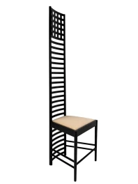 1980s Hill House 1 Chair by Charles Rennie Mackintosh for Cassina Italy